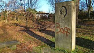 FDP will beschmutzten Gedenkstein reinigen