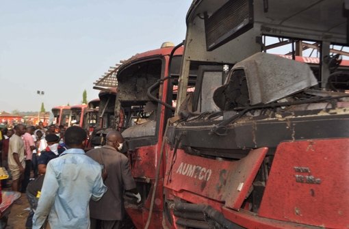 Terror in der Hauptstadt Abuja: Das Ziel sind Busse. Foto: dpa