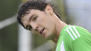Kommt er oder kommt er nicht: Srdjan Lakic, noch beim WfL Wolfsburg, womöglich bald beim VfB Stuttgart Foto: dapd