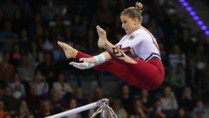Elisabeth Seitz stand schon dreimal im Olympiafinale am Stufenbarren. Foto: Baumann/Hansjürgen Britsch