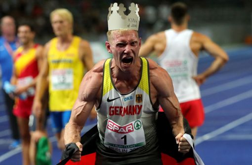 Kraftpaket und die Nummer eins in Europa: Arthur Abele ist Zehnkampf-Europameister. Foto: Getty Images Europe