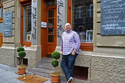 Das „Brust oder Keule“ ist Andreas Ackermanns erstes eigenes Restaurant. Foto: Fritzsche