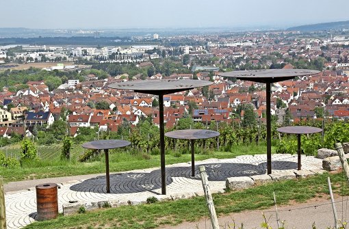 Die Panorama-Terrassen auf dem Kappelberg ist ein beliebter Ort für Trauungen. Foto: Patricia Sigerist