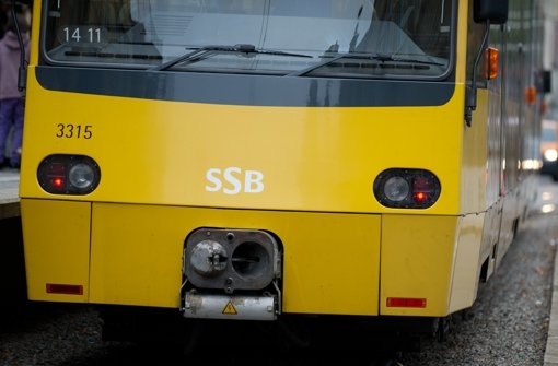 Die U14 und die U1 können am Mittwochnachmittag nicht fahren - es kam zu einem Stadtbahnunfall in Stuttgart-Süd. Foto: doa/Symbolbild