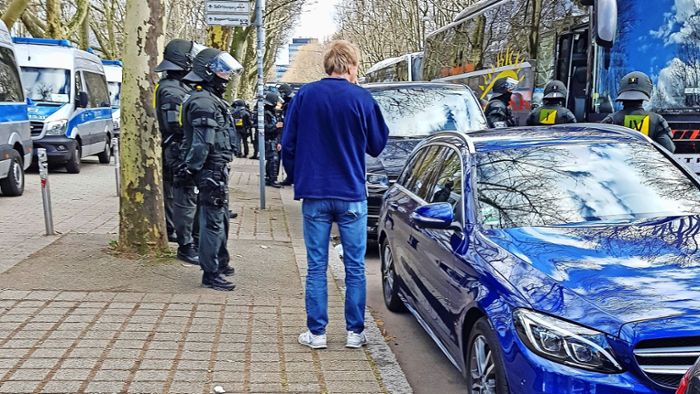 Polizei mit neuer Strategie gegen Stuttgarter Ultras