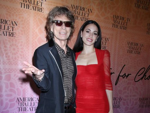 Mick Jagger und Freundin Melanie Hamrick, die Mutter von Sohn Deveraux. Foto: imago/MediaPunch