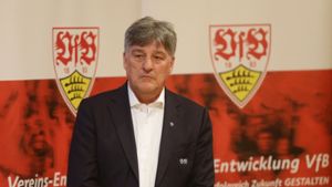 Der Präsident des VfB Stuttgart, Bernd Wahler, hat die Mentalität der Mannschaft kritisiert. Foto: Pressefoto Baumann