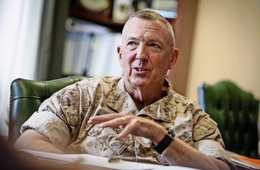 „Persönlich habe ich nicht festgestellt, dass Deutsche mir gegenüber reservierter begegnen“, sagt US-Generalleutnant Hummer mit Blick auf die NSA-Affäre. Foto: Leif Piechowski