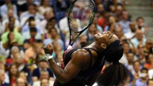 Serena Williams steht im Halbfinale der US Open. Foto: AFP