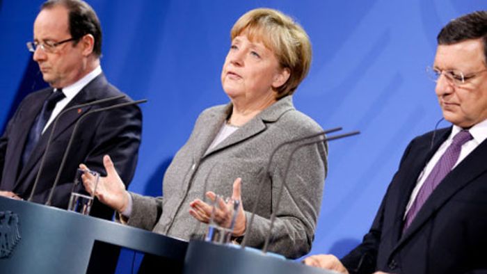 Merkel beruhigt deutsche Sparer
