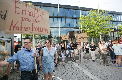 Aller  Protest gegen das Baugebiet Weilenberger Hof III hat nichts genützt. Foto: Rudel/Archiv