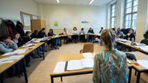 Die Regierungschefs fordern  mehr Mittel für Sprachkurse und Integrationskurse für die Flüchtlinge. Foto: dpa/Bernd Von Jutrczenka