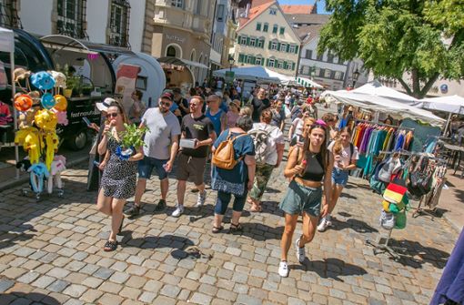Kunst, Kultur, Politik zum Anfassen, Tanz und Musik – all das ist das Schwörfest in Esslingen. Foto: Roberto Bulgrin/bulgrin