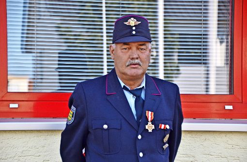 Bernhard Späths Laufbahn bei der Feuerwehr begann 1966. Foto: Fatma Tetik