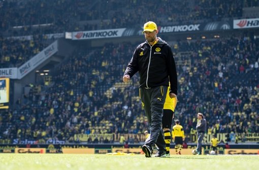 Der scheidende Trainer von Borussia Dortmund, Jürgen Klopp Foto: dpa