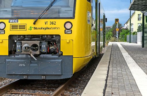Die Strohgäubahn soll zunächst wenigstens bis nach Heimerdingen fahren. Foto: factum/Weise