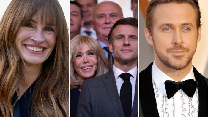 Julia Roberts und Ryan Gosling: Könnten sie die Macrons spielen?