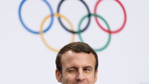 Los Angeles und Paris wollten beide schon 2024 die Olympischen Sommerspiele austragen. Frankreichs Präsident Macron kann nun aber zufrieden sein. Foto: KEYSTONE