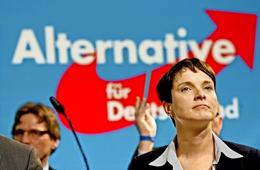 Die AfD-Chefin Frauke Petry  sieht den Islam als Bedrohung für Deutschland. Foto: dpa