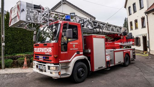 Die alte Drehleiter der Feuerwehr Plochingen soll ersetzt werden. Foto: SDMG/Kohls