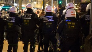 In Ludwigsburg ist es am Sonntagabend zu Zusammenstößen rivalisierender Gangs gekommen. Ein Großaufgebot der Polizei war nötig. Foto: www.7aktuell.de |