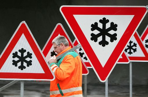 In den kommenden Nächten erwarten Meteorologen in Baden-Württemberg Schneeregen bis in die mittleren Lagen. (Symbolbild) Foto: dpa