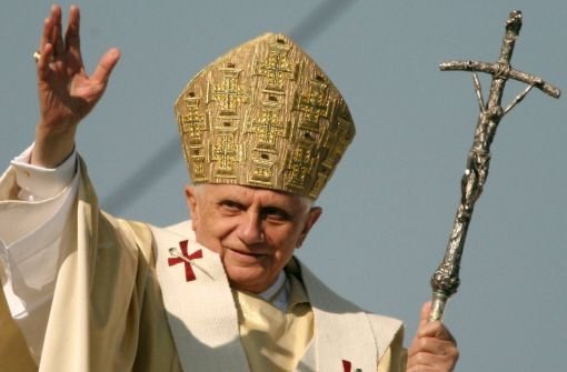 Kommt nach Freiburg: Papst Benedikt XVI. Foto: dpa
