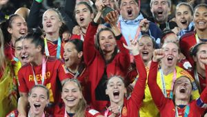 Wilde Feier beim WM-Sieg von Spanien
