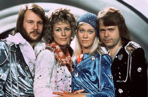 Das schwedische Popquartett Abba im Jahr 1974 Foto: dpa