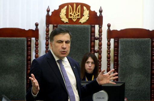 Michail Saakaschwili, ehemaliger Präsident von Georgien, wurde nach Polen abgeschoben. Foto: Ukrinform via ZUMA Wire