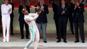 Strahlender Sieger in Monaco: Lewis Hamilton. Foto: Getty