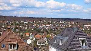 Die im Tauschwald geplanten Windräder sind umstritten. Foto: Stadtwerke Stuttgart