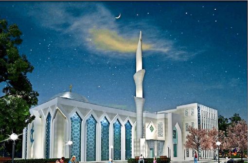 So soll die neue Moschee an der Sigelstraße einmal aussehen. Foto: z