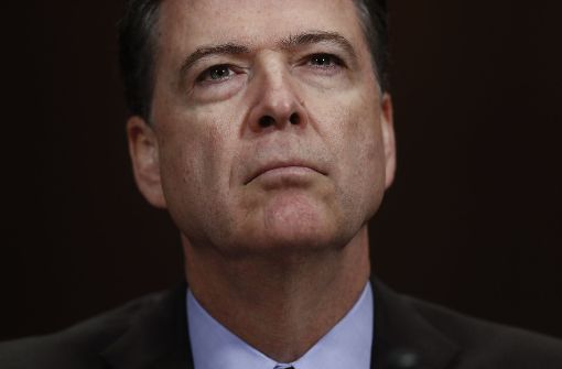 Der von Trump gefeuerte FBI-Chef James Comey Foto: AP