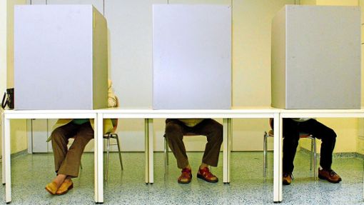 Am 3. Dezember geben die Bürger in Leinfelden-Echterdingen ihre Stimmen ab. Foto: dpa