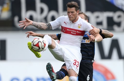 Daniel Ginczek ist beim VfB Stuttgart im Sturm gesetzt.  Foto: dpa
