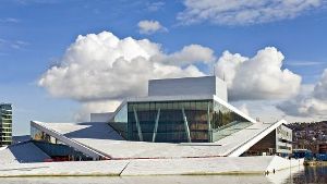 Die neu eröffnete Oper in Oslo. Foto: dpa