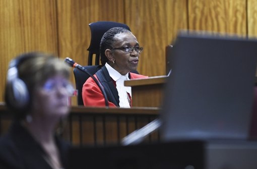 Die Richterin im Pistorius-Prozess, Thokozile Masipa, ist wegen Verbalattacken unter Polizeischutz gestellt worden.  Foto: dpa