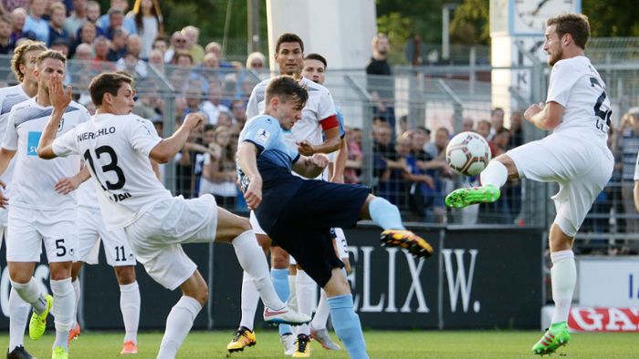 Stuttgarter Kickers spielen unentschieden gegen Ulm