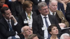 Versteinerte Gesichter: Während der Rede von Bundestagspräsident Norbert Lammert war vonseiten der AfD keine Begeisterung zu spüren. Foto: Getty Images Europe