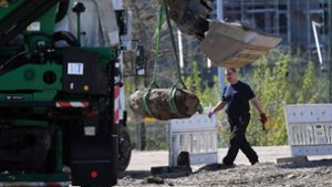 Gefahr gebannt: Die Fliegerbombe in Berlin ist entschärft. Foto: dpa
