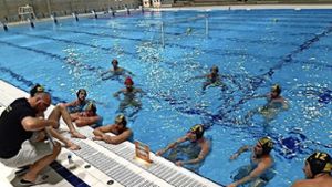 Der SV Ludwigsburg trainiert für das Turnier in Montpellier. Foto: Schwimmverein Ludwigsburg
