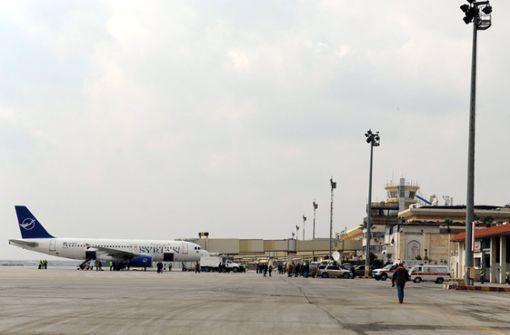 Der Flughafen von Damaskus wurde bei israelischen Luftangriffen getroffen. Foto: imago images/Xinhua/Stringer via www.imago-images.de