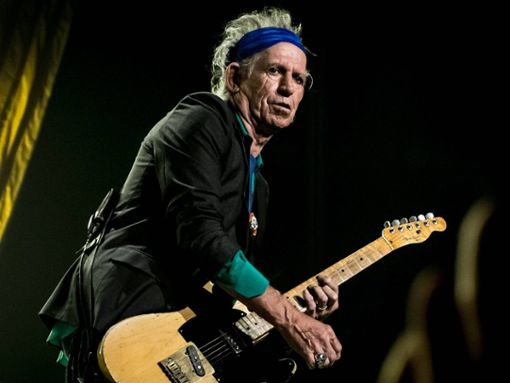 Ist froh über seinen strapazierfähigen Rock n Roll-Kampfkörper: Rolling-Stones-Gitarrist Keith Richards Foto: imago/ZUMA Wire