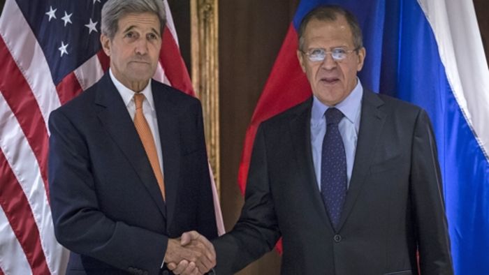 Kerry trifft russischen Amtskollegen in Wien