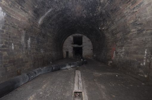 Blick ins Innere des alten Rosensteintunnels Foto: Lichtgut/Michael Latz