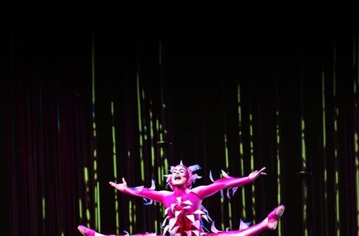 „Varekai“ mit dem Cirque du soleil Foto: Martin Girard