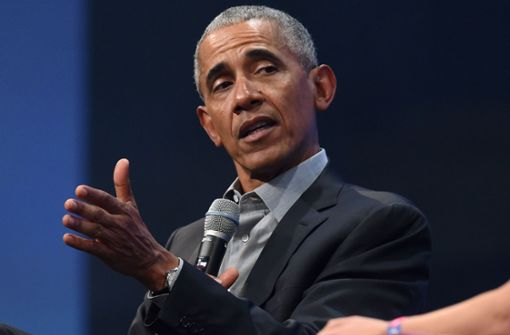Barack Obama hat einen Artikel auf Twitter geteilt, der ein Foto aus Stuttgart zeigt. Foto: AFP