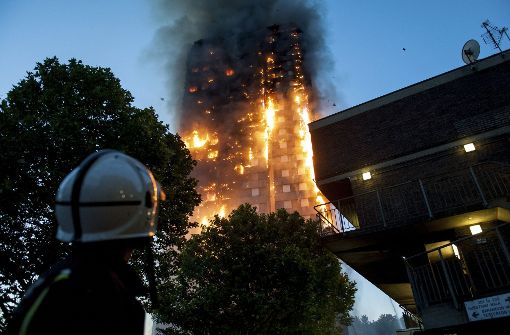 „In meinen 29 Jahren als Feuerwehrfrau habe ich noch nie etwas von solchem Ausmaß gesehen“, sagte Dany Cotton von der Londoner Feuerwehr. Foto: London News Pictures via ZUMA