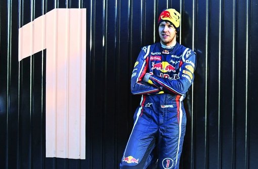 Die Nummer eins: Sebastian Vettel und seine Lieblingszahl in der Formel 1 Foto: dpa